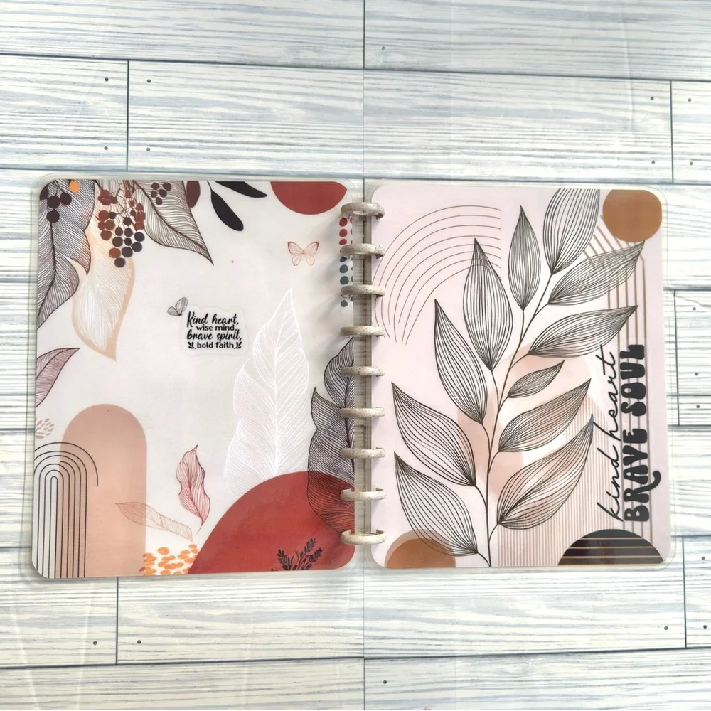 Happy Planner classic weekly layout Boho neutral Be your own kind of Beautiful